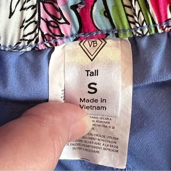 Vera Bradley Blue Scrubs Pants for Nurses or Medical Staff Size Small - Picture 8 of 8